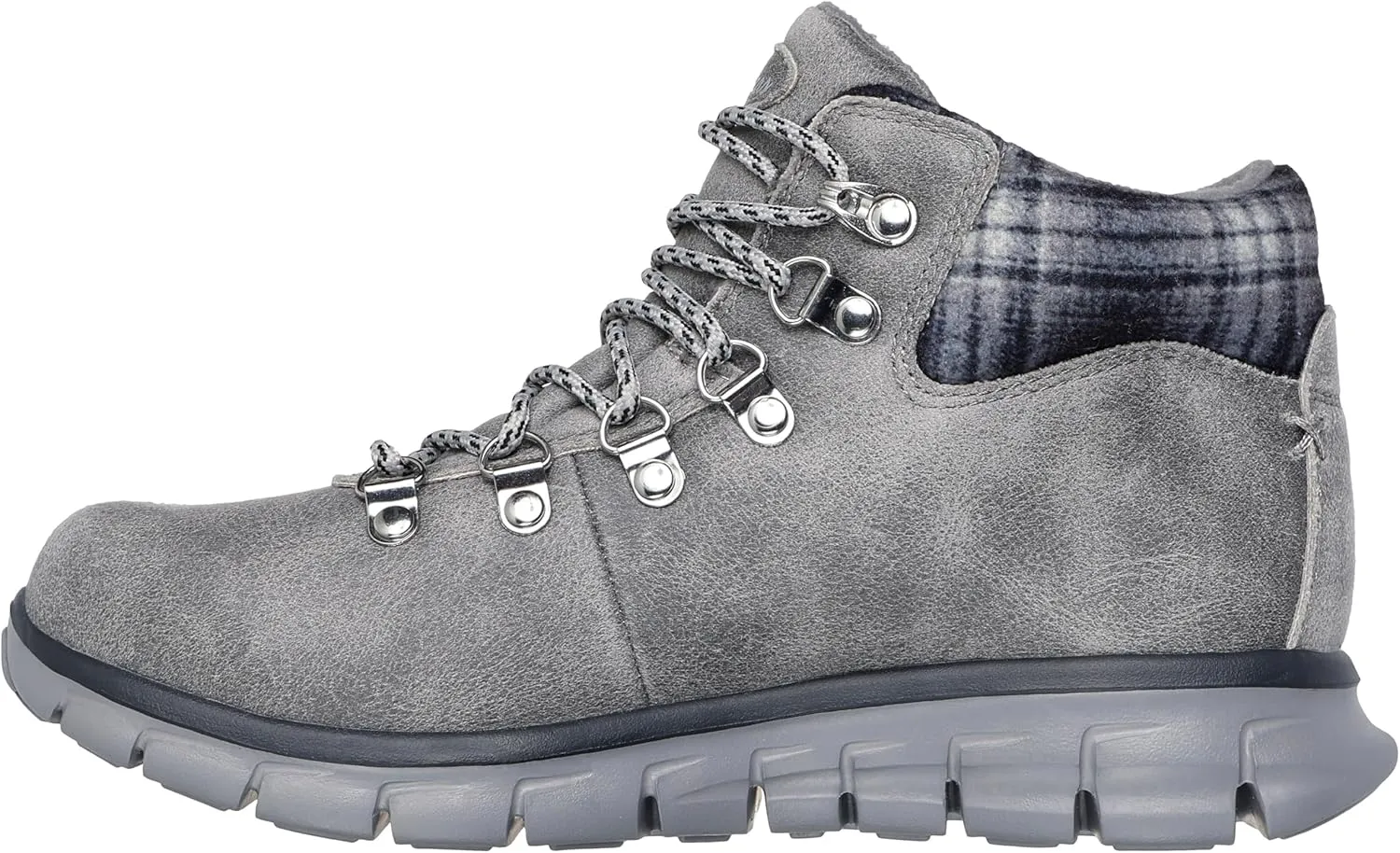 Skechers Women's Synergy-Plaid Mood Ankle Boot