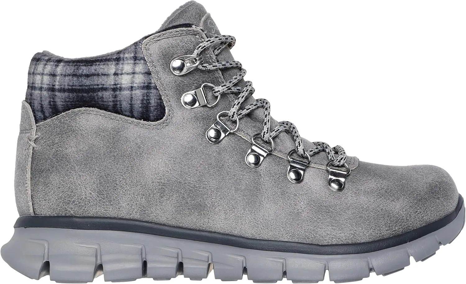 Skechers Women's Synergy-Plaid Mood Ankle Boot