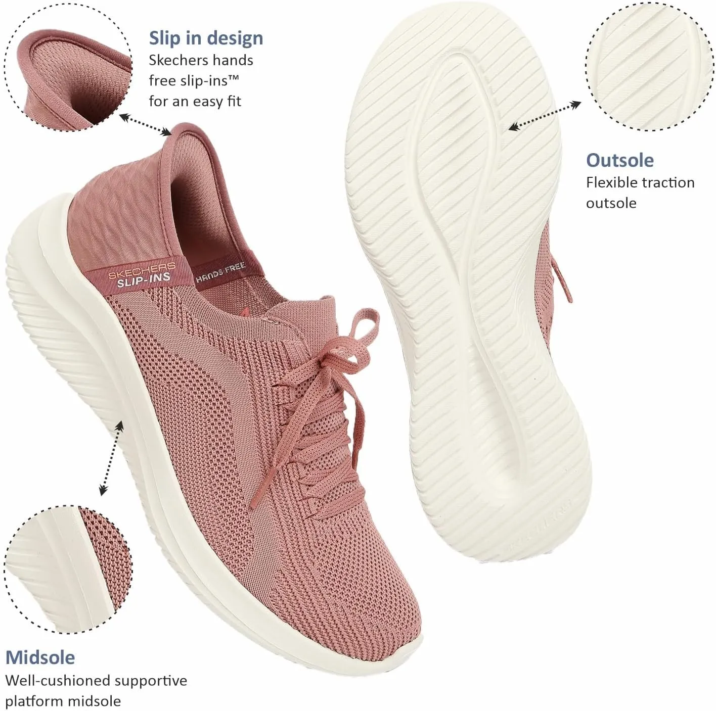 Skechers Women's Ultra Flex 3.0 Brilliantpath Sneaker