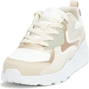 SKECHERS Women's Uno Lite-Metallic Blast Sneaker