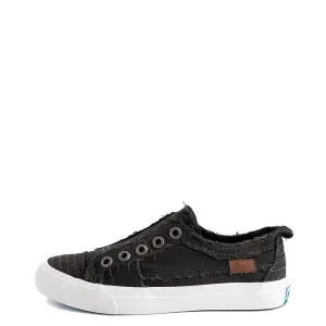 Slip Comfort Smoked Malibu Canvas Sneaker Play On Superior-grade Black Blowfish Best price 16oz