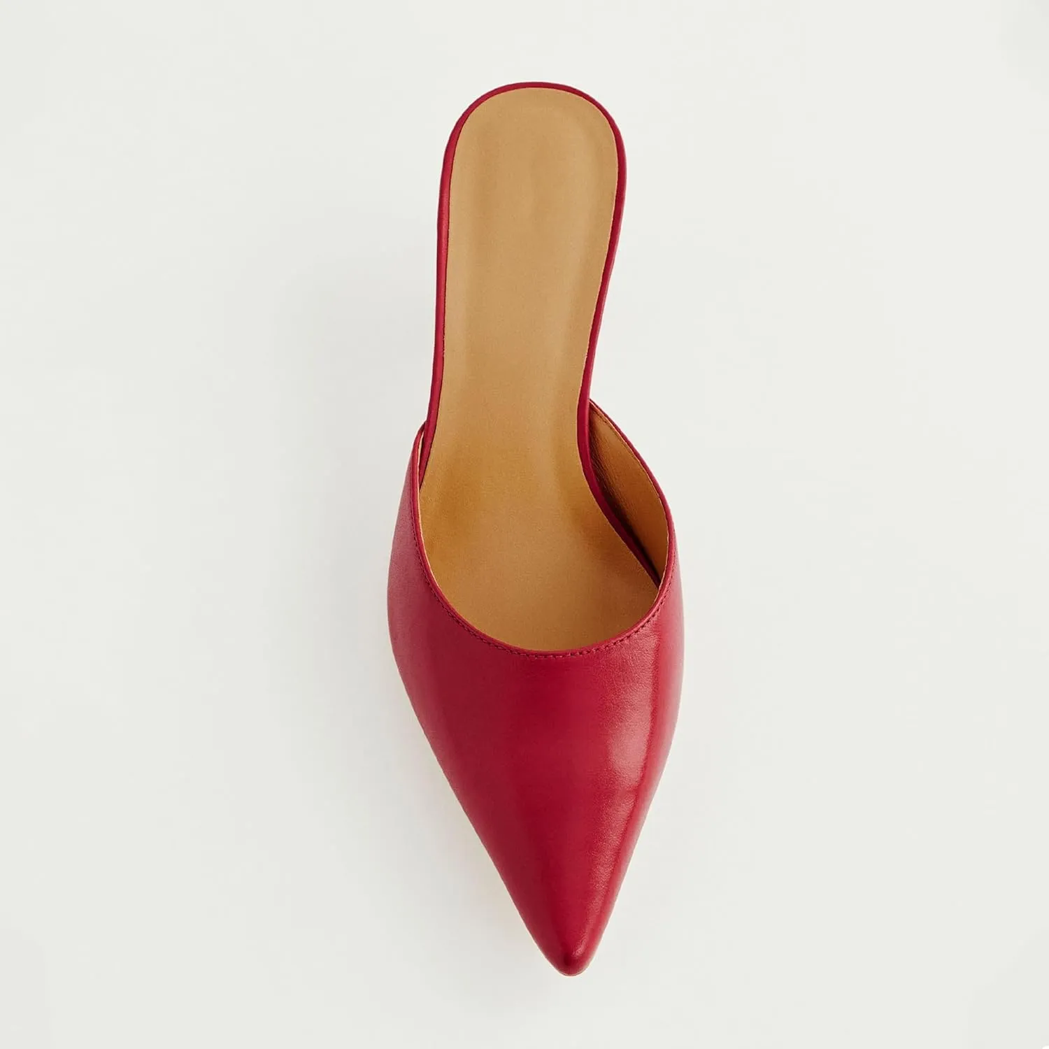 Slippers for Women Women Kitten Heels Mules Closed Pointed Toe Slip on Backless Stiletto Slingback Heels Dress Pumps Shoes