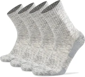 Socks Daze Merino Wool Cushioned Hiking Socks for Men Women, Warm Crew Walking & Boot Socks for Trekking, Work, Outdoor