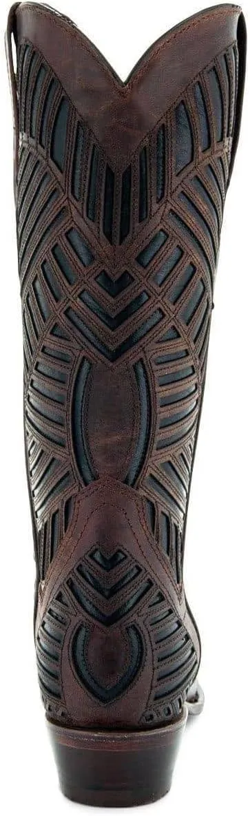 Soto Boots Womens Inlay Cowgirl Boots M50048