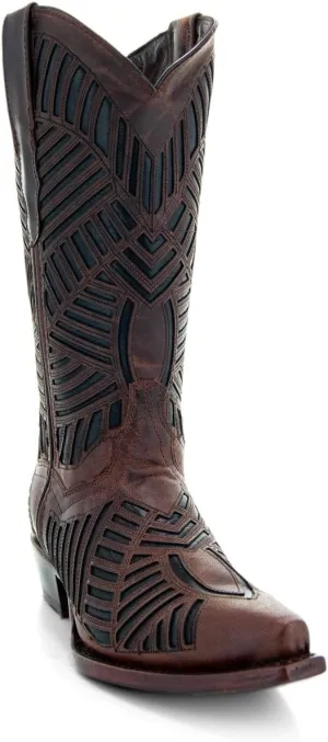 Soto Boots Womens Inlay Cowgirl Boots M50048