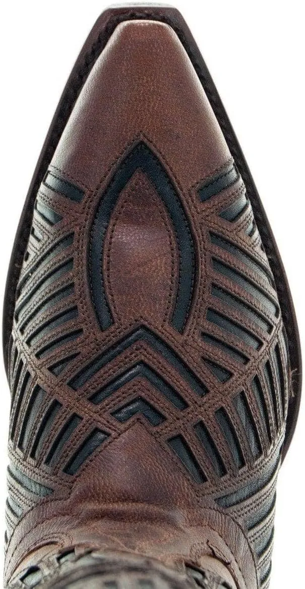 Soto Boots Womens Inlay Cowgirl Boots M50048