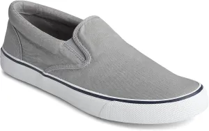 Sperry Mens Footwear Men's Striper II Slip On Sneaker, SW Grey, 10.5 Wide