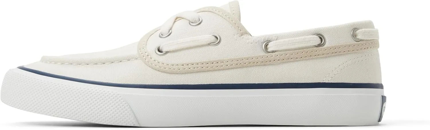 Sperry Women's Seamate Boat Shoe, Ecru, 12