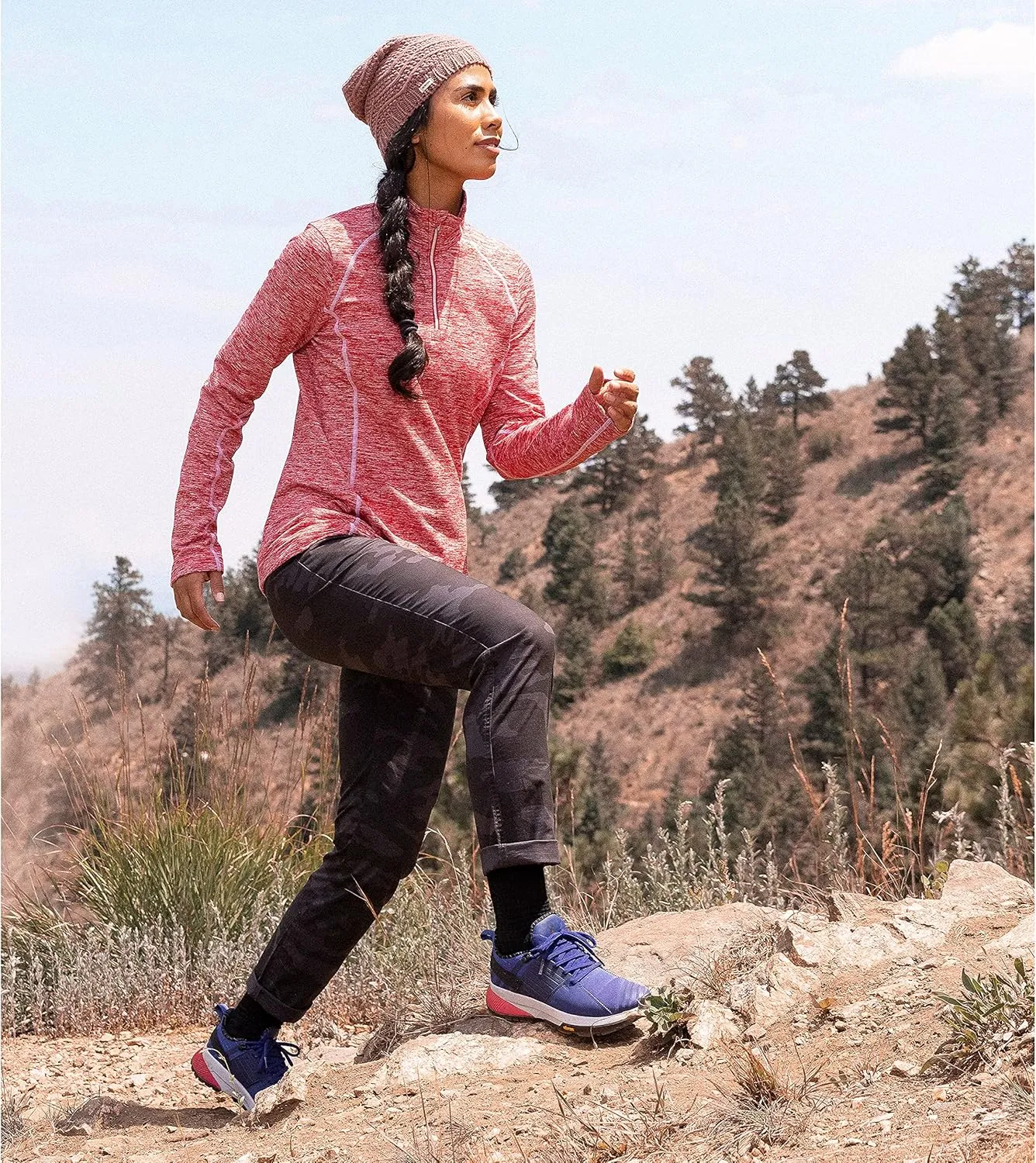 Spyder Women's Trail Running Shoes Shasta Faux Fur