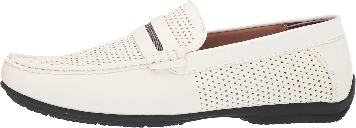 STACY ADAMS Men's Corby Slip on Driving Style Loafer