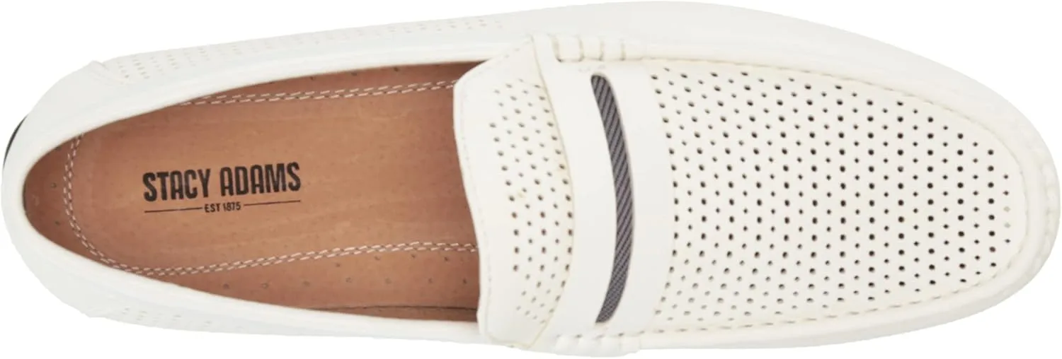 STACY ADAMS Men's Corby Slip on Driving Style Loafer