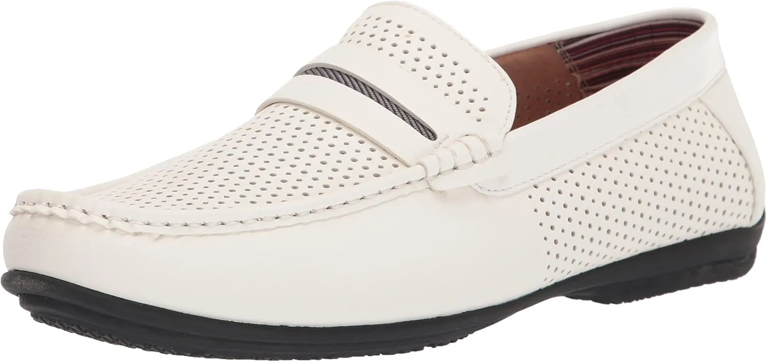STACY ADAMS Men's Corby Slip on Driving Style Loafer