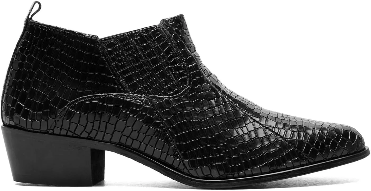 STACY ADAMS Men's Sandoval Heeled Ankle Boot