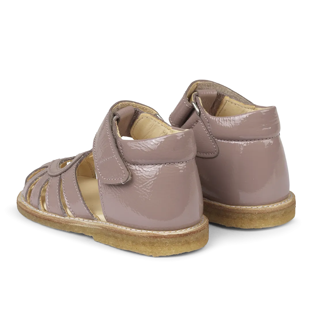 Starter heart sandal with velcro closure