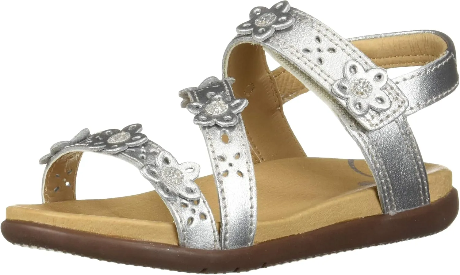 Stride Rite Unisex-Child SRTech Evie Embellished Sandal