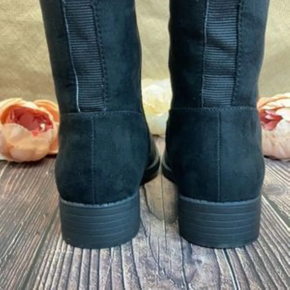 Sun   Stone Black  Over-The-Knee Allicce Boots 5