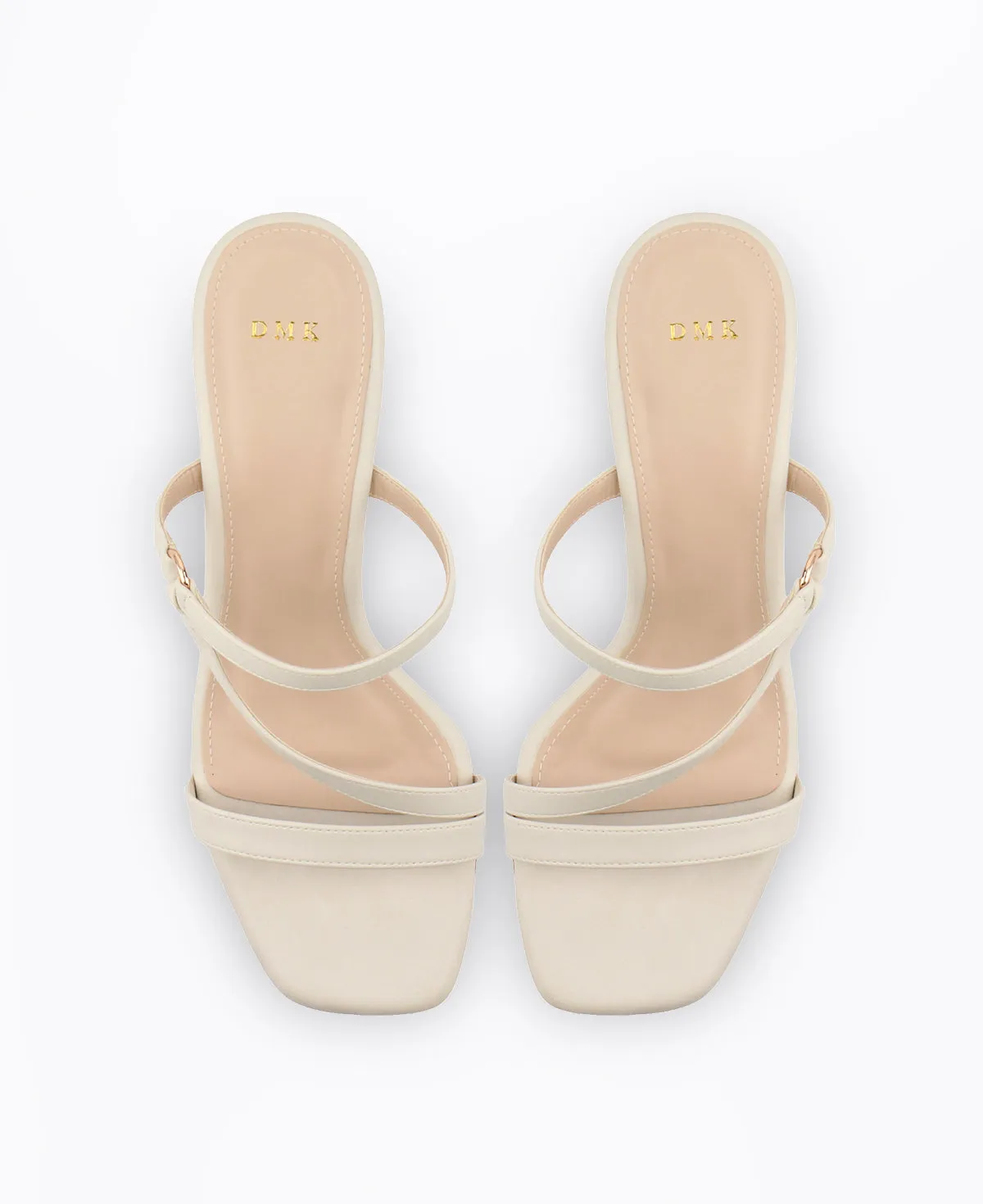 Tammy Block Heel Sandals - Beige