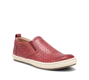 Taos Footwear Women's Court Warm Red Sneaker 6 M US