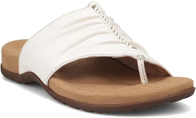 Taos Gift 2 Women's Sandal - Elevate Your Style with A Classic Open Back Toe-Post Design - Premium Comfort with Arch Support and Cooling Gel Padding for All Day Wearability