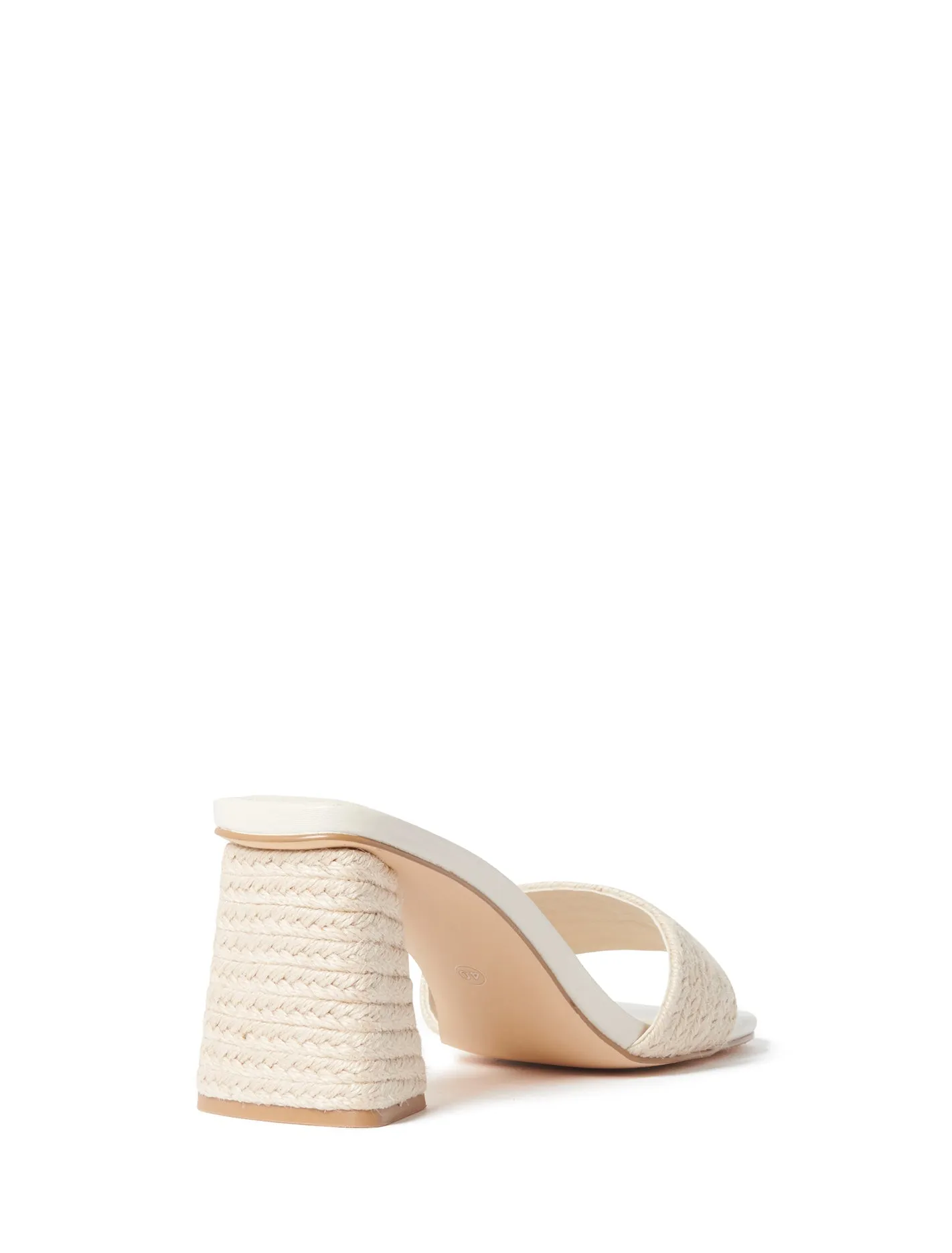 Taylor Rope Mule Heel