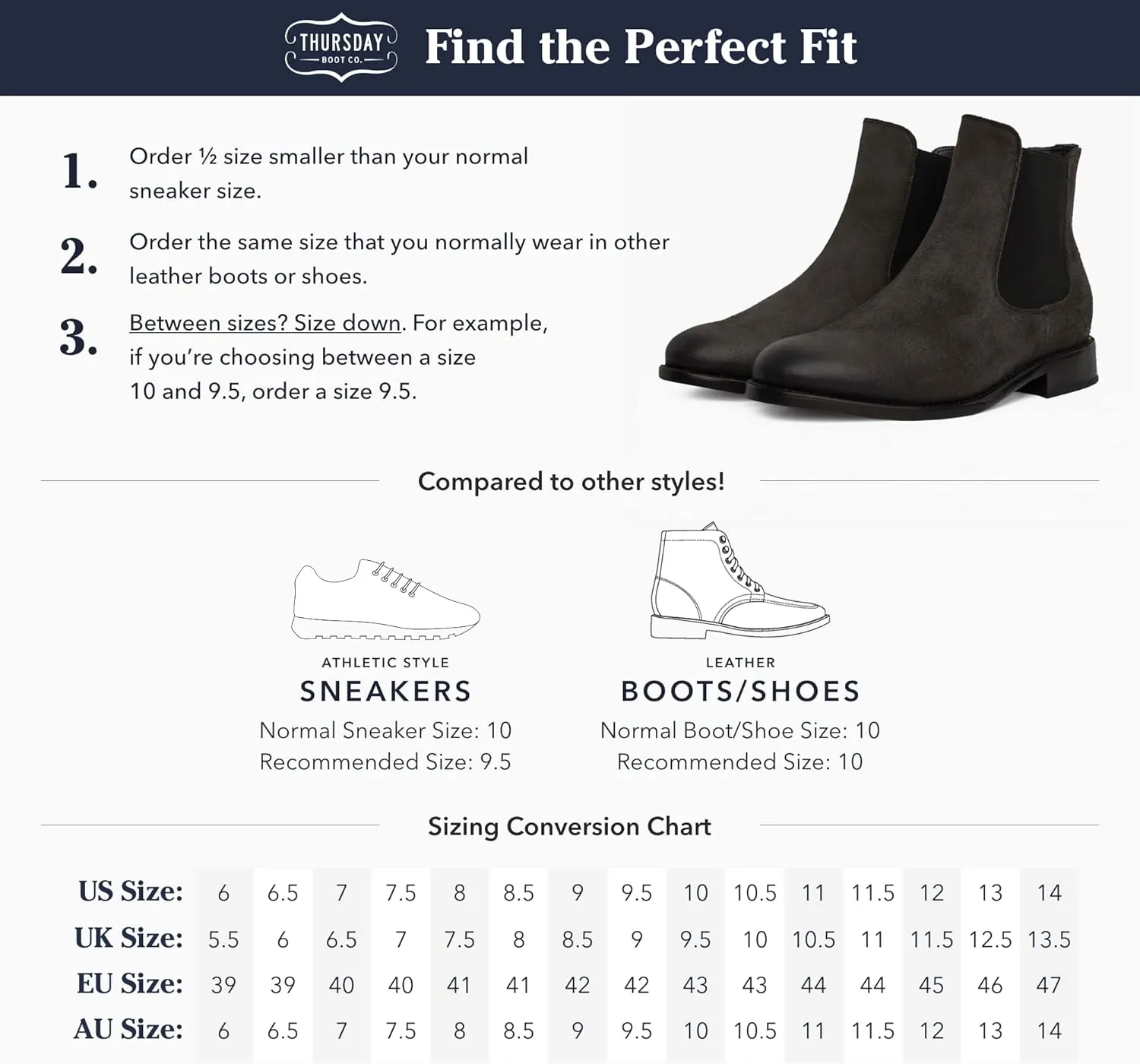 Thursday Boot Company Cavalier Men's Chelsea Boot