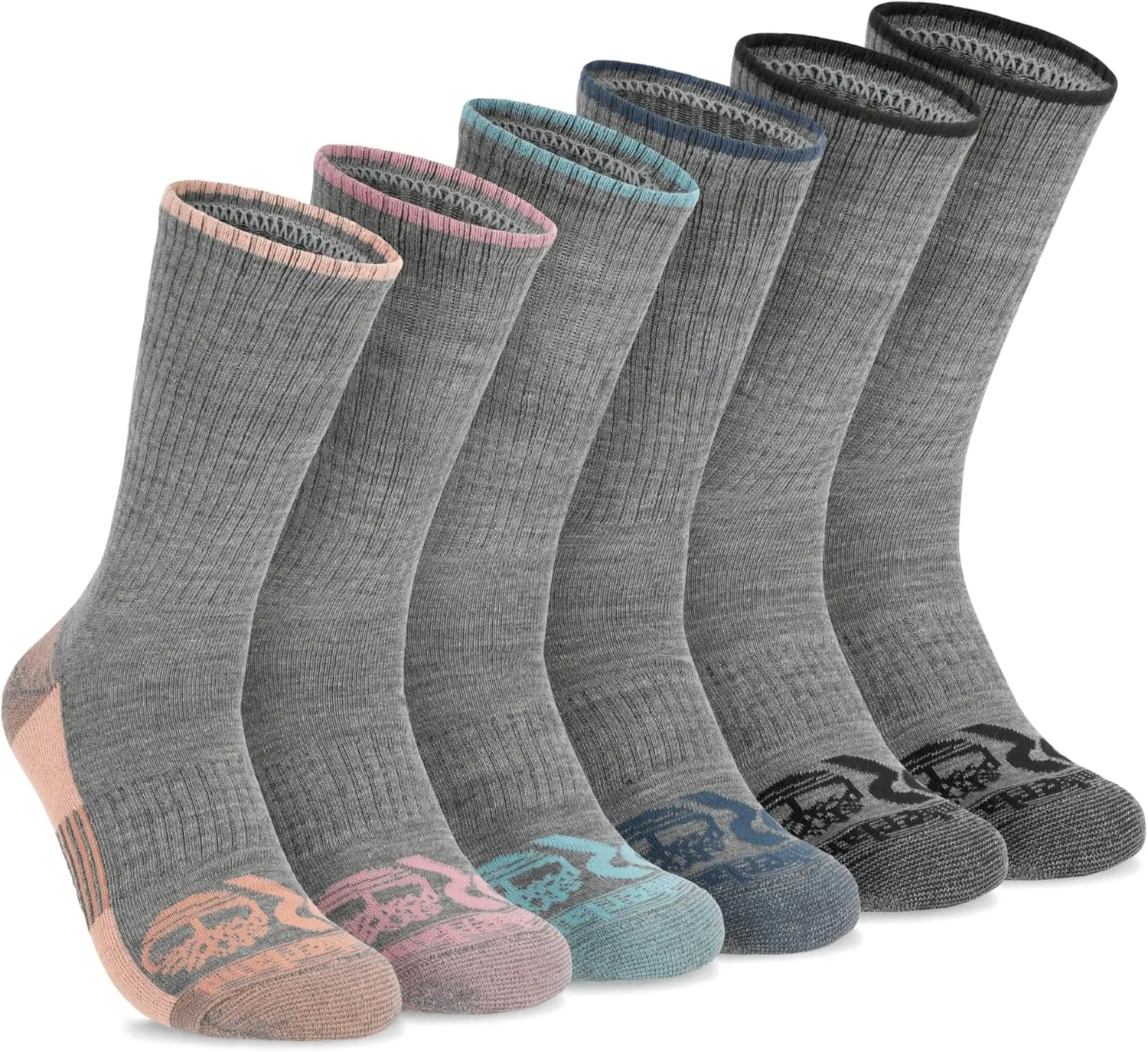 Timberland PRO Work Crew, Sorbtek Moisture Control Performance Womens Socks, Arch Support, Cushioned Footbed