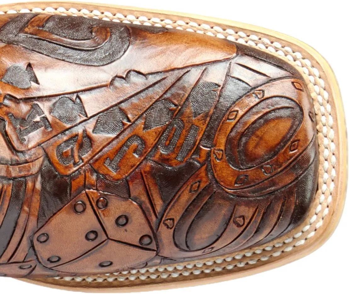 Tin Haul Shoes Men's The Gambler Western Boot