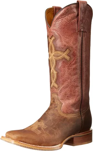 Tin Haul Shoes Women's I Believe Work Boot, Brown, 10