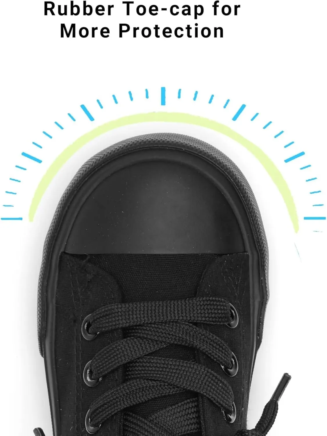 Toddler Little Kid Cushioned Canvas Shoes Slip On Sneakers Soft and Durable