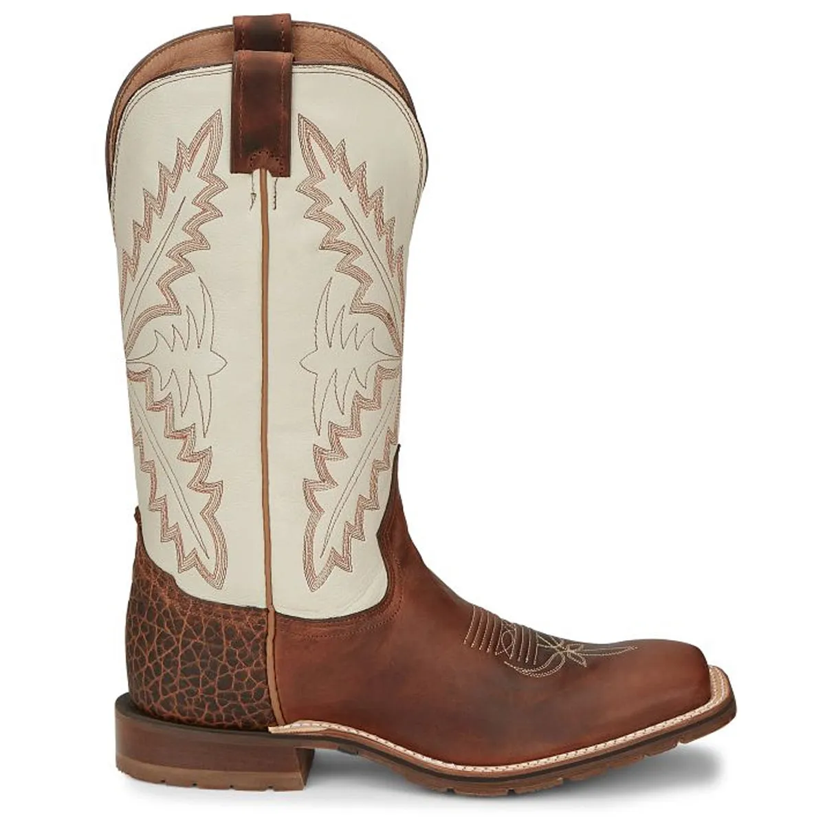 Tony Lama Back Men Footwear Cowboy/Western  Antonio 13" western  Color Chestnut (#XT5102)