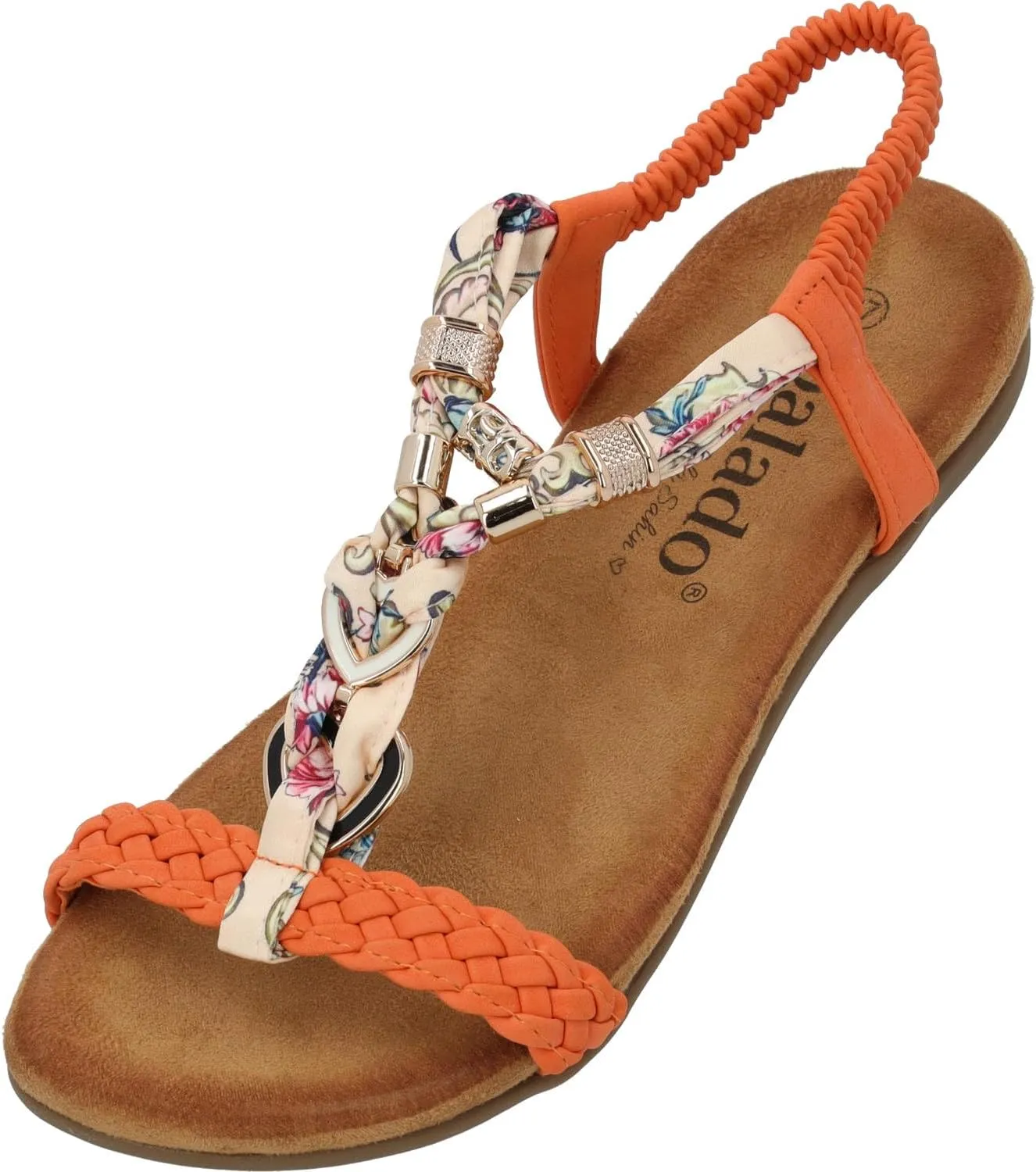 Ubah by Sila Sahin Women's Sandals, Fashionable Sandals, Comfortable Summer Shoes, Stylish Mules with Elastic Strap