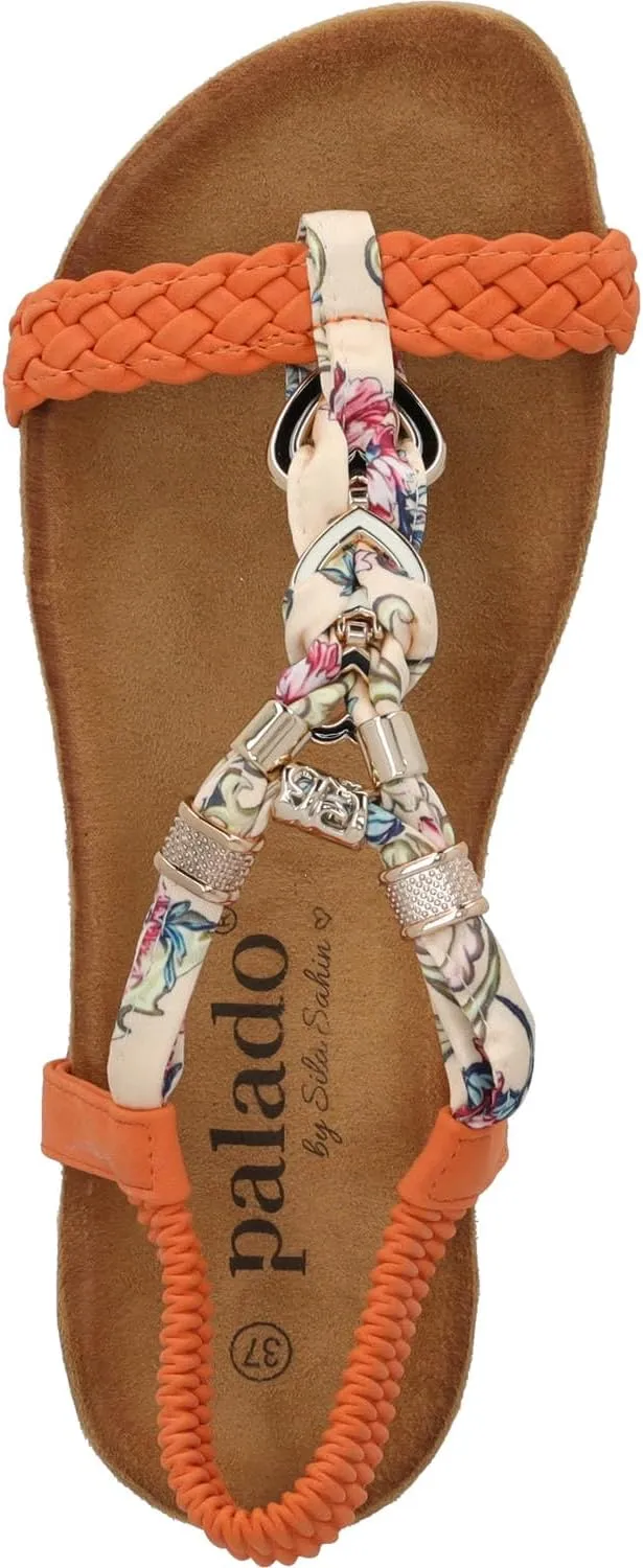Ubah by Sila Sahin Women's Sandals, Fashionable Sandals, Comfortable Summer Shoes, Stylish Mules with Elastic Strap
