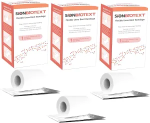 Unna Boot Zinc Flexible Compression Bandage Maintain Moist Healing Environment Medical Dressing Wrap Gauze EMS First Aid Supplies 4 Inches X 30 Foot Roll