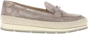 VANELi Women's Quarzi Athleisure Metallic Perforated Slip on Loaf Sneaker