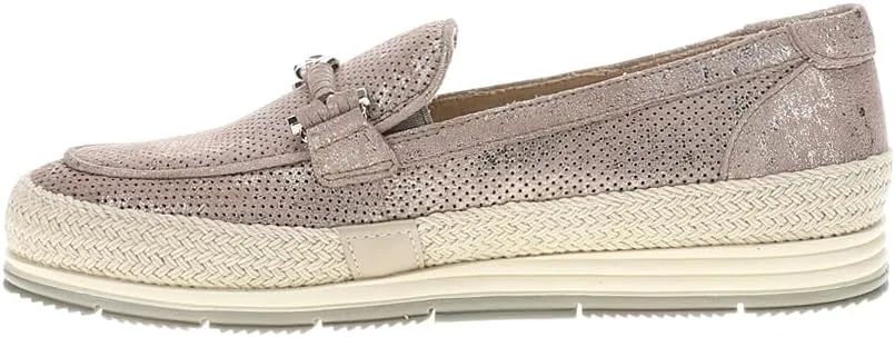 VANELi Women's Quarzi Athleisure Metallic Perforated Slip on Loaf Sneaker