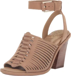 Vince Camuto Women's Frenela Stacked Heel Sandal Heeled
