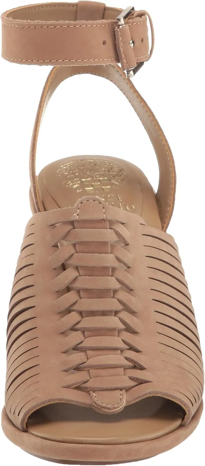 Vince Camuto Women's Frenela Stacked Heel Sandal Heeled