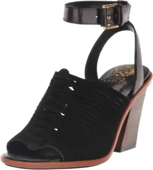 Vince Camuto Women's Frenela Stacked Heel Sandal Heeled
