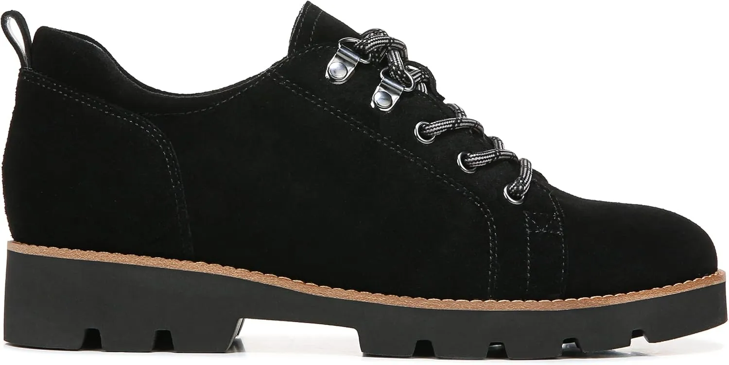 Vionic Women's Charm Ballari Oxford Lace Up Loafers- Supportive Casual Shoes with Concealed Orthotic Arch Support that Include Three-Zone Comfort with Orthotic Insole Arch Support, Medium and Wide Fit