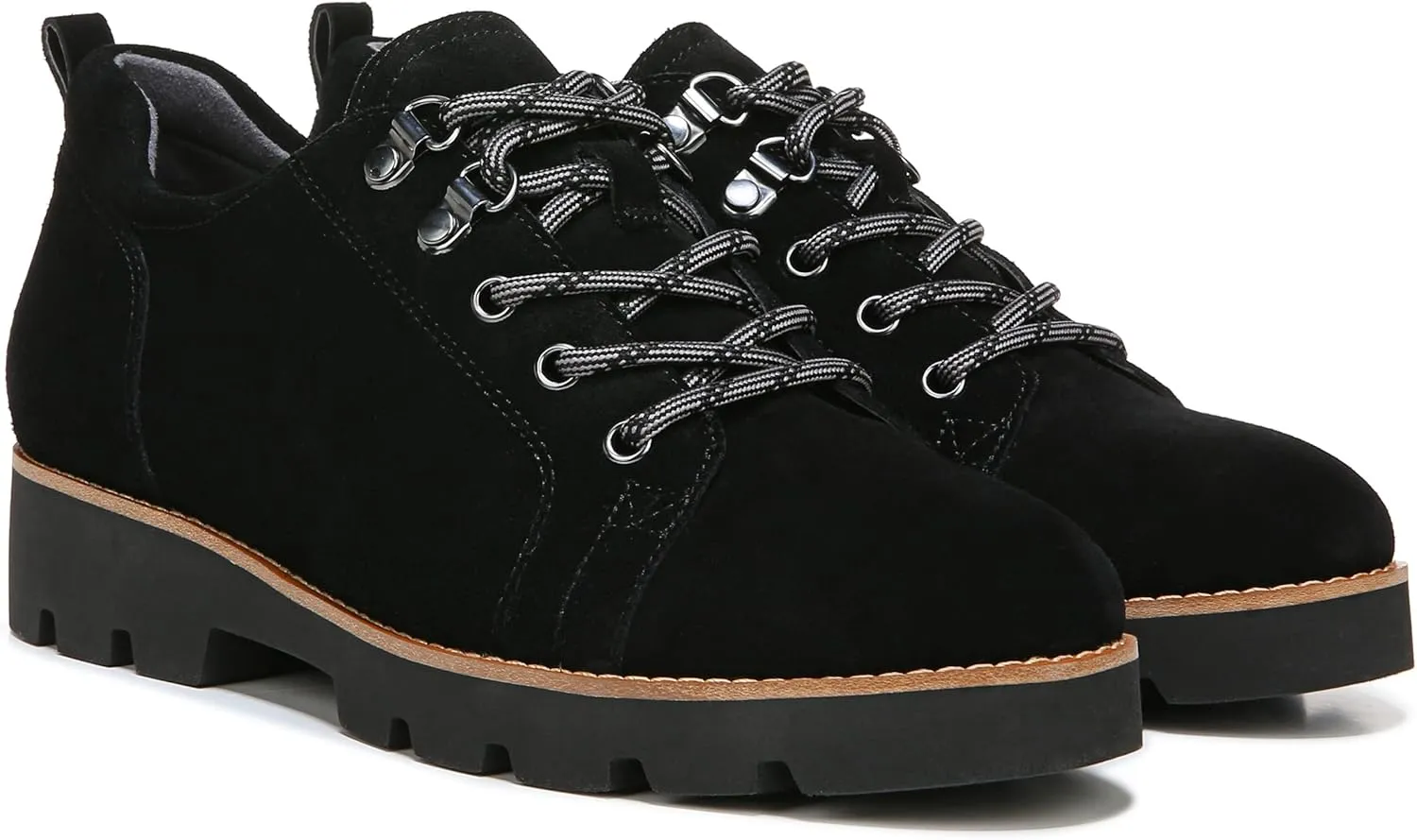 Vionic Women's Charm Ballari Oxford Lace Up Loafers- Supportive Casual Shoes with Concealed Orthotic Arch Support that Include Three-Zone Comfort with Orthotic Insole Arch Support, Medium and Wide Fit
