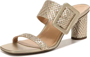Vionic Women's Garnet Brookell Round Heel Mule - Supportive Adjustable Strap Sandals That Includes an Orthotic Insole and Cushioned Outsole for Arch Support, Medium Fit, Sizes 5-11