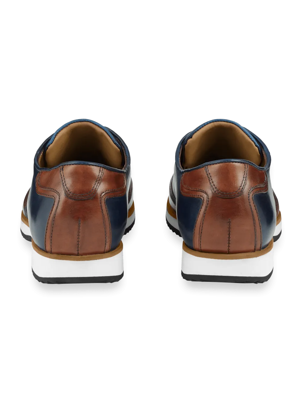 Wayne Sneaker - Navy/tan