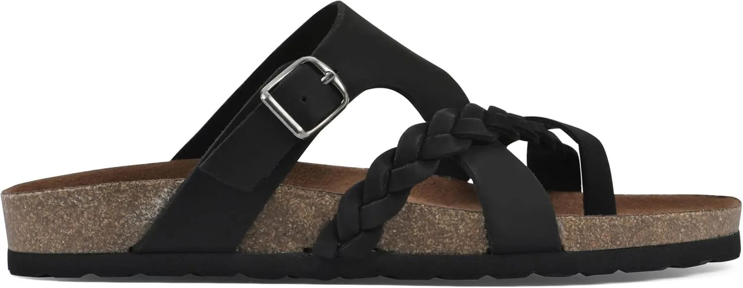WHITE MOUNTAIN Handpick Flat Sandal