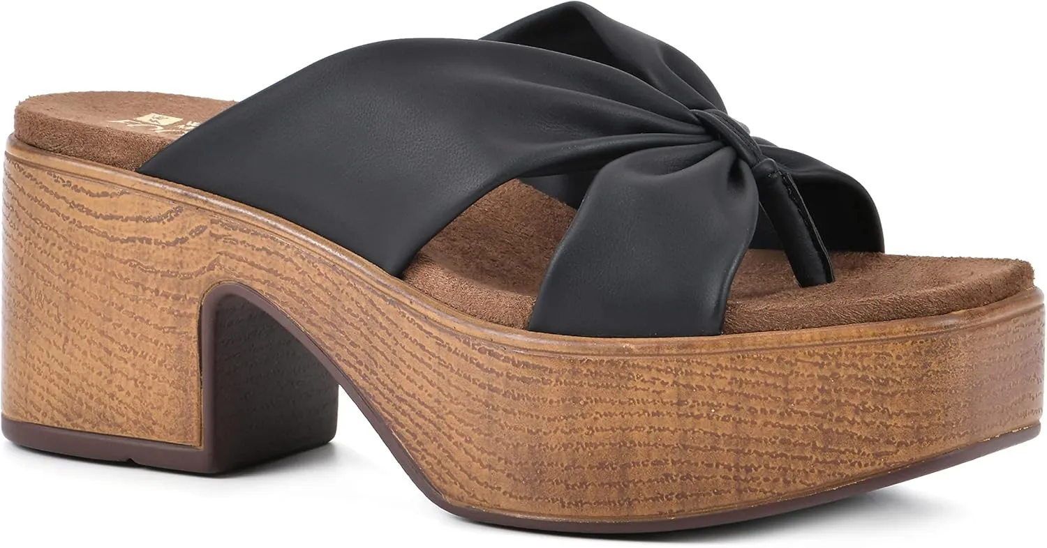WHITE MOUNTAIN Shoes Glamming Women's Platform Sandal