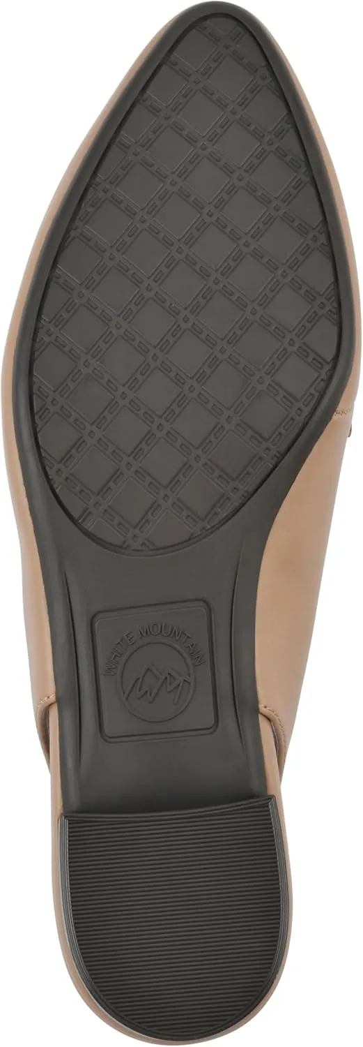 WHITE MOUNTAIN Women's Boreal Low Block Loafer Heel