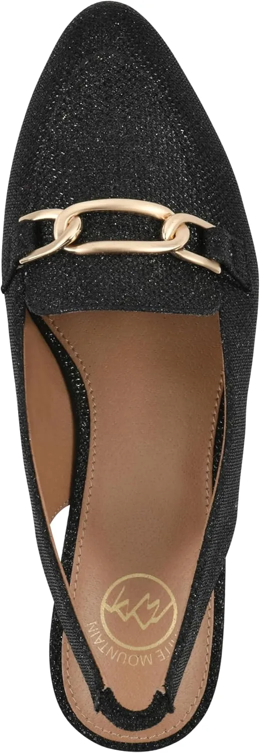 WHITE MOUNTAIN Women's Boreal Low Block Loafer Heel
