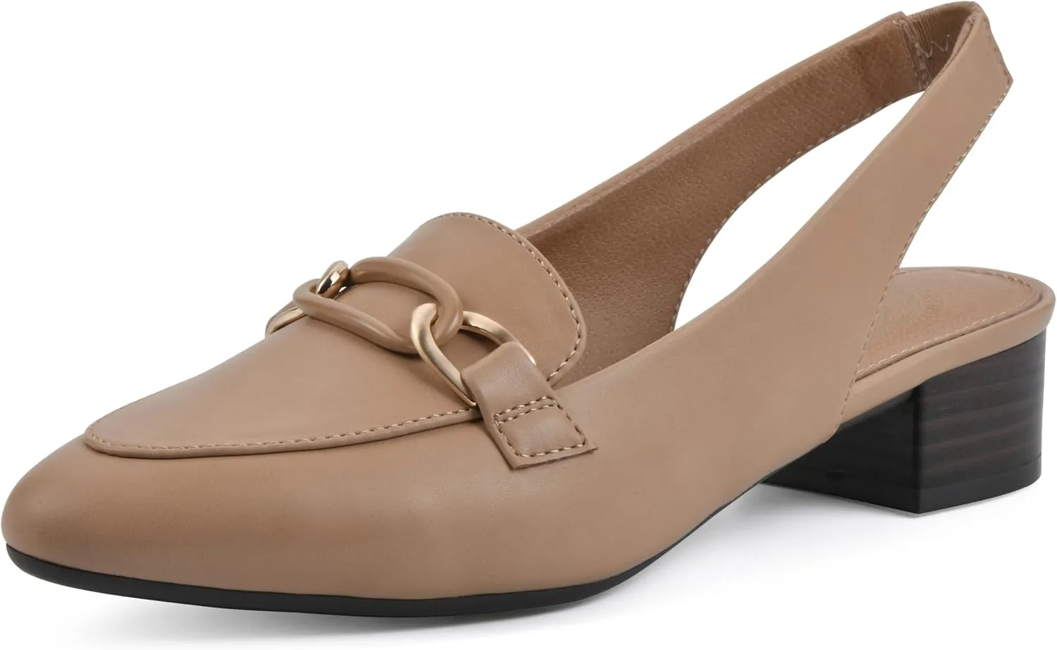 WHITE MOUNTAIN Women's Boreal Low Block Loafer Heel