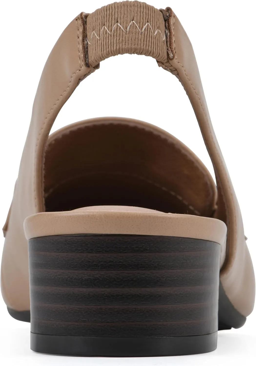 WHITE MOUNTAIN Women's Boreal Low Block Loafer Heel