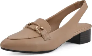 WHITE MOUNTAIN Women's Boreal Low Block Loafer Heel
