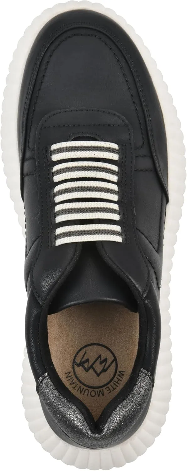WHITE MOUNTAIN Women's Daytime Platform Slip-On Sneaker